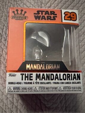 Funko The Mandalorian Minis #29 Orange & Black Collectible Figure